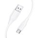 Кабель Hoco X124 USB to Type-C (3A, 1m) - White (896470W). Фото 2 из 5