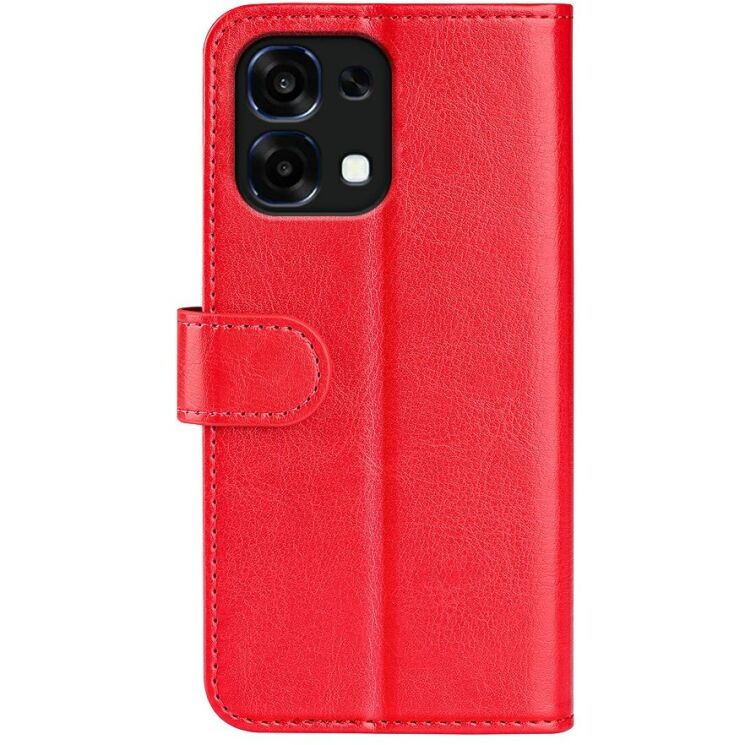 Класичний чохол-книжка Deexe Wallet Style для OPPO A6 Pro - Red: фото 5 з 6