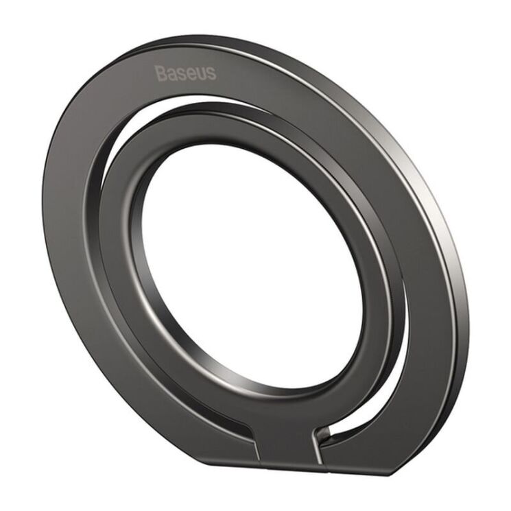 Кольцо-держатель для смартфона Baseus Halo Series (SUCH0000) - Grey: фото 3 из 15
