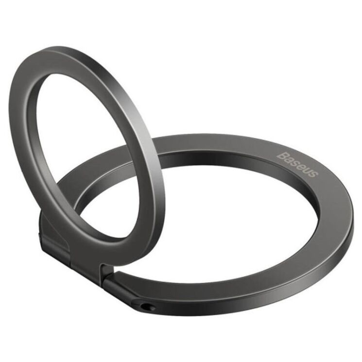 Кольцо-держатель для смартфона Baseus Halo Series (SUCH0000) - Grey: фото 1 из 15