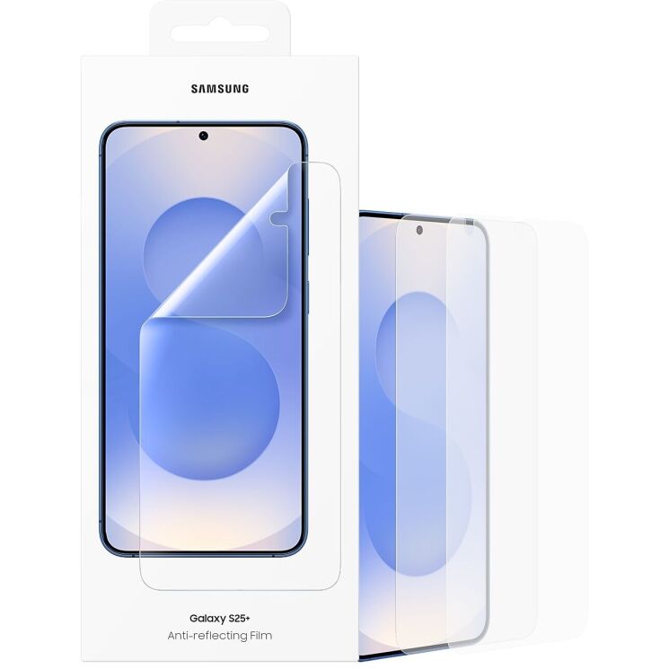 Комплект оригинальных защитных пленок для Anti-reflecting Film для Samsung Galaxy S25 Plus (S936) EF-US936CTEGWW: фото 1 из 4