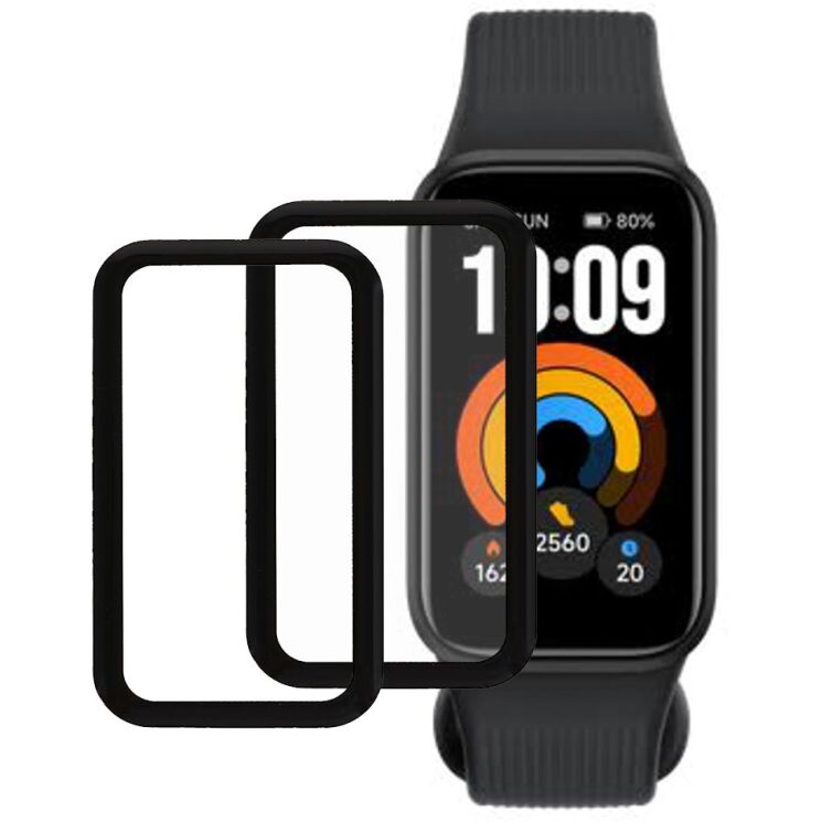 Комплект защитных пленок Deexe Protector Film для Xiaomi Smart Band 11 Active - Black (229603B) Комплект защитных пленок Deexe Protector Film для Xiaomi Smart Band 11 Active - Black: фото 1 из 6