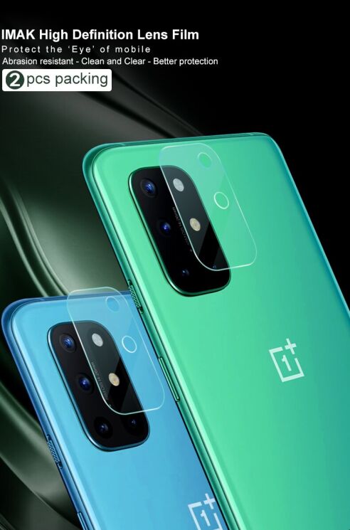Комплект защитных пленок на камеру IMAK Camera Lens Film для OnePlus 8T: фото 5 из 13