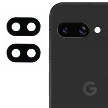 Комплект защитных стекол на заднюю камеру Deexe Black Lens Protector для Google Pixel 9a - Black: фото 1 из 4