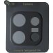 Комплект защитных стекол на заднюю камеру Deexe Black Lens Protector для OPPO Reno 16 F/FS - Black (413427B). Фото 3 из 6