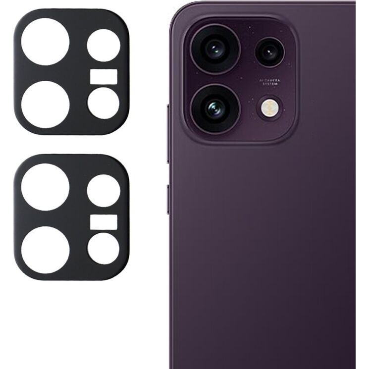 Комплект защитных стекол на заднюю камеру Deexe Black Lens Protector для OPPO Reno 16 F/FS - Black (413427B) Комплект защитных стекол на заднюю камеру Deexe Black Lens Protector для OPPO Reno 16 F/FS - Black: фото 1 из 6