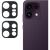 Комплект защитных стекол на заднюю камеру Deexe Black Lens Protector для OPPO Reno 16 F/FS - Black: фото 1 из 6