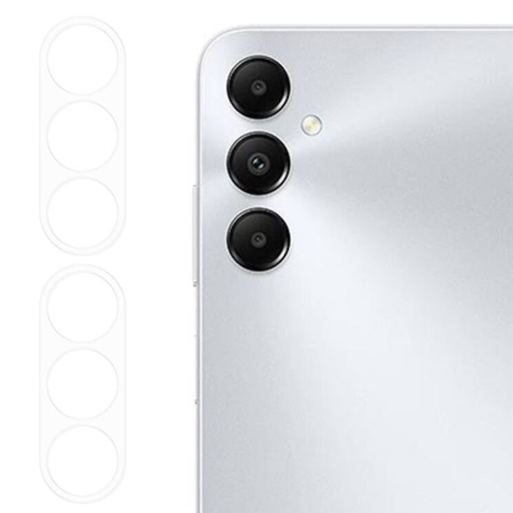 Комплект защитных стекол на заднюю камеру Deexe Camera Lens Protector для Samsung Galaxy A05s (A057): фото 1 из 6