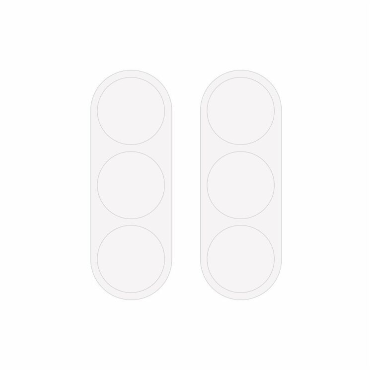 Комплект защитных стекол на заднюю камеру Deexe Camera Lens Protector для Samsung Galaxy A27 (A276): фото 2 из 6