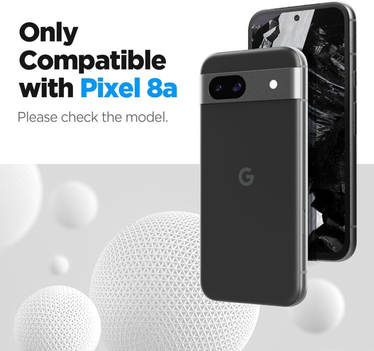 Комплект захисних стекол Spigen (SGP) Optik EZ Fit для Google Pixel 8A: фото 9 з 15