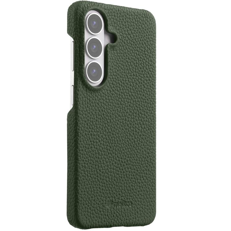 Кожаный чехол MELKCO Leather Case для Samsung Galaxy S26 Plus (S947) - Dark Green: фото 2 из 5