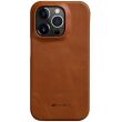 Кожаный чехол MELKCO Regal Snap для Apple iPhone 15 Pro Max - Brown (339447Z)