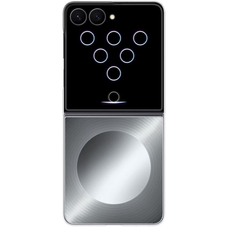 Оригінальний чохол Flipsuit Case для Samsung Galaxy Flip 8 (EF-FF776CJEGUA) - Gray: фото 1 з 4