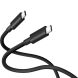 Оригинальный кабель Xiaomi Braided Type-C to Type-C (6A, 240W, 1m) BHR087BGL - Black (896527B). Фото 3 из 8