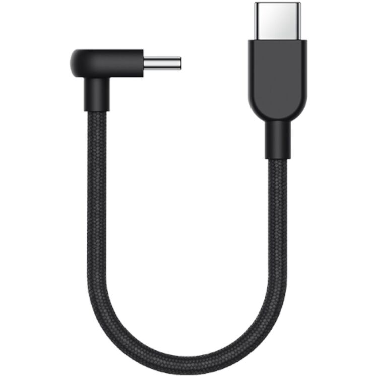 Оригинальный кабель Xiaomi Type-C to Type-C (3A, 60W, 0.1m) BHR08W0GL - Black (981963B) Оригинальный кабель Xiaomi Type-C to Type-C (3A, 60W, 0.1m) BHR08W0GL - Black: фото 1 из 6