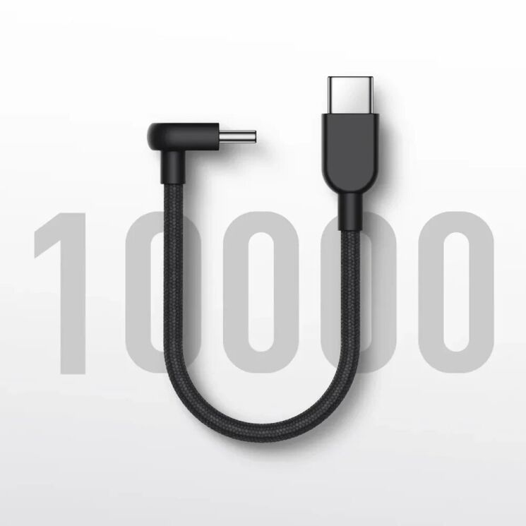Оригинальный кабель Xiaomi Type-C to Type-C (3A, 60W, 0.1m) BHR08W0GL - Black (981963B) Оригинальный кабель Xiaomi Type-C to Type-C (3A, 60W, 0.1m) BHR08W0GL - Black: фото 6 из 6