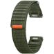 Оригинальный ремешок Fabric Band (M/L) для Samsung Galaxy Watch 4 / 4 Classic / 5 / 5 Pro / 6 / 6 Classic / 7 / FE (ET-SVL31LKEGEU) - Green (358111K). Фото 1 из 3