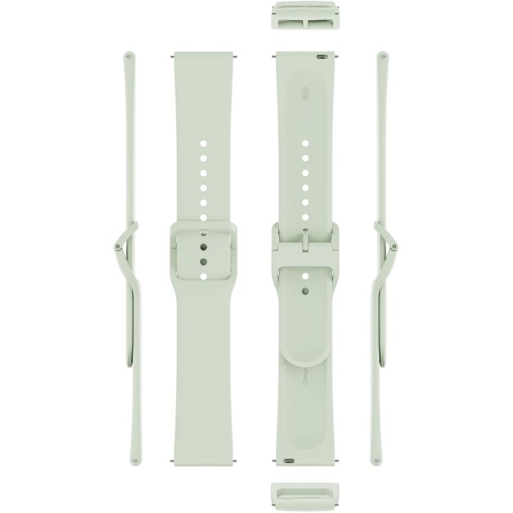 Оригінальний ремінець Silicone Strap для Xiaomi Redmi Watch 3 / 5 Active / 5 Lite (BHR9468GL) - Green: фото 2 з 6
