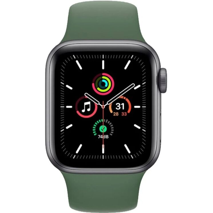 Оригинальный ремешок Sport Band для Apple Watch 42 (Series 10) / 41 / 40 / SE 40 / 38 (MKU73) - Clover: фото 2 из 3