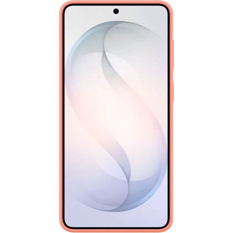 Оригинальный силиконовый чехол Silicone Magnet для Samsung Galaxy S26 Plus (S947) EF-ES947COEGWW - Coralred: фото 2 из 5