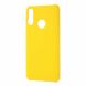Пластиковый чехол Deexe Hard Shell для Motorola E6 Plus (XT2025) - Yellow (241418Y). Фото 2 из 5