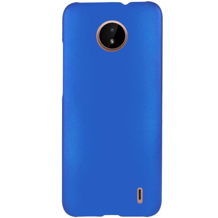 Пластиковый чехол Deexe Hard Shell для Nokia C10 / C20 - Blue: фото 1 из 7