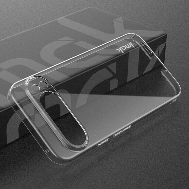 Пластиковый чехол IMAK Crystal II Pro для Google Pixel 9 Pro XL - Transparent: фото 4 из 9