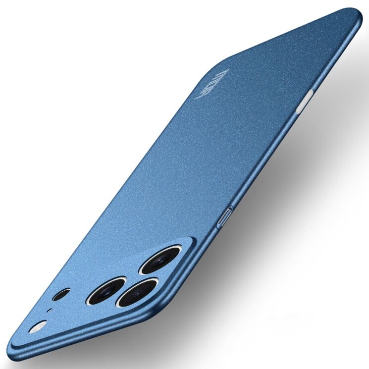 Пластиковий чохол MOFI Matte Series для iPhone 18 Pro / 17 Pro - Blue: фото 1 з 4