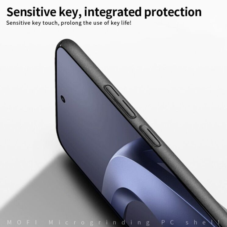 Пластиковый чехол MOFI Matte Series для Xiaomi 17T - Red (408861R) Пластиковый чехол MOFI Matte Series для Xiaomi 17T - Red: фото 4 из 9