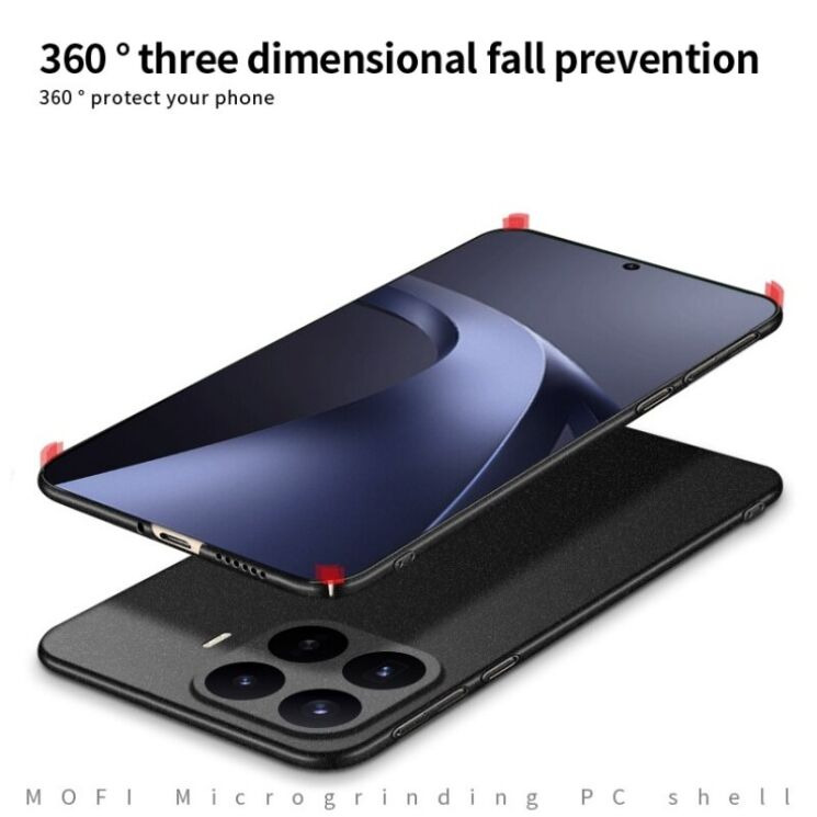 Пластиковый чехол MOFI Matte Series для Xiaomi 17T - Red (408861R) Пластиковый чехол MOFI Matte Series для Xiaomi 17T - Red: фото 7 из 9