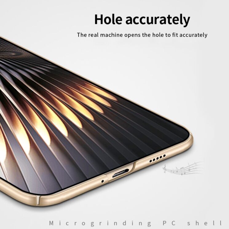 Пластиковый чехол MOFI Slim Shield для Xiaomi Poco F6 - Black: фото 7 из 9