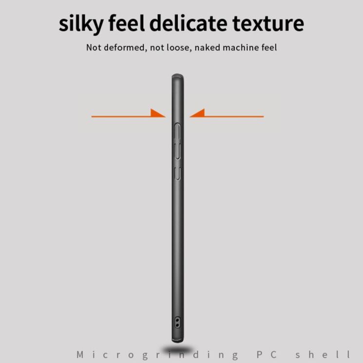 Пластиковый чехол MOFI Slim Shield для Xiaomi Redmi Note 13 Pro+ - Black: фото 8 из 9