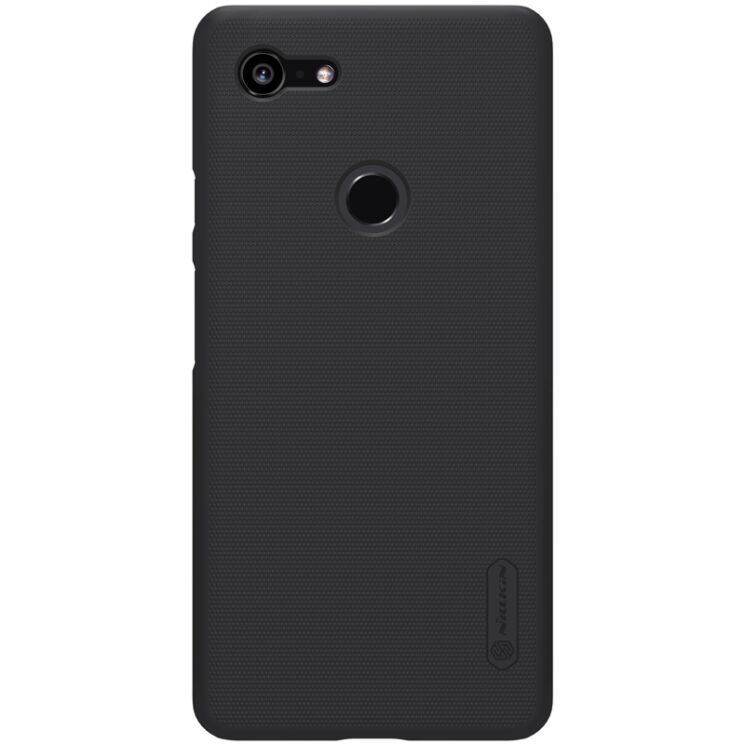 Пластиковый чехол NILLKIN Frosted Shield для Google Pixel 3 XL - Black: фото 1 из 12