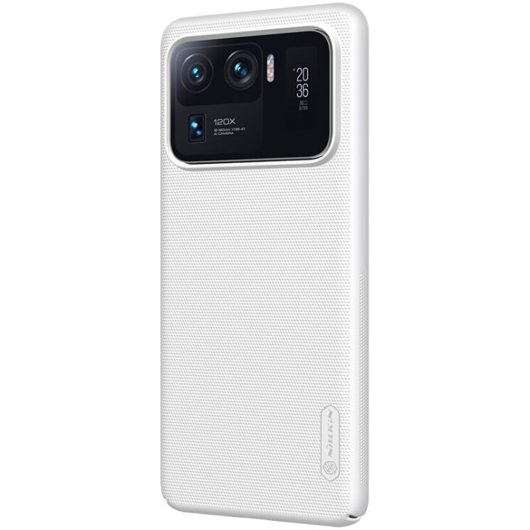 Пластиковый чехол NILLKIN Frosted Shield для Xiaomi Mi 11 Ultra - White: фото 3 из 17