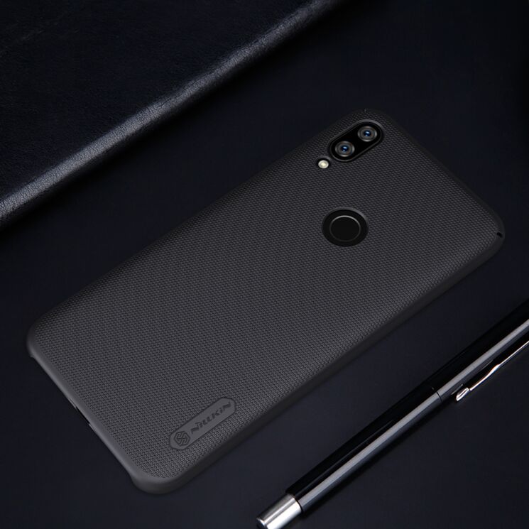 Пластиковый чехол NILLKIN Frosted Shield для Xiaomi Mi Play - Black: фото 4 из 12