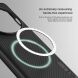 Пластиковый чехол NILLKIN Frosted Shield Pro Magnetic для OnePlus Ace 3 Pro - Black (361301B). Фото 9 из 20