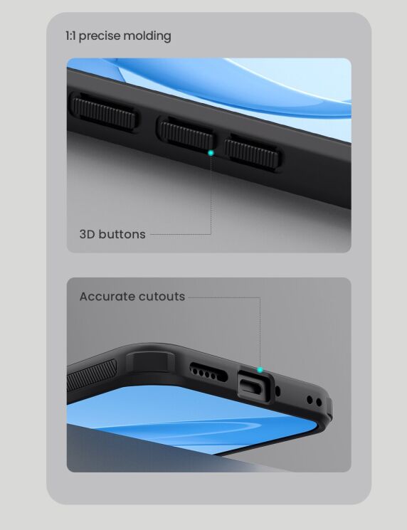 Пластиковий чохол NILLKIN Frosted Shield Pro Magnetic для Xiaomi Poco F8 Pro - Black: фото 16 з 18