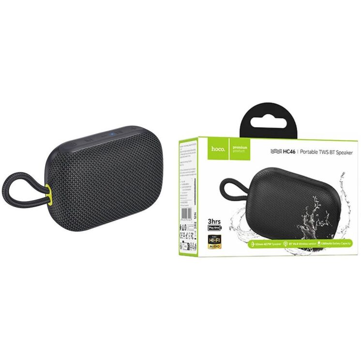 Портативна колонка Hoco HC46 - Gray: фото 3 з 5