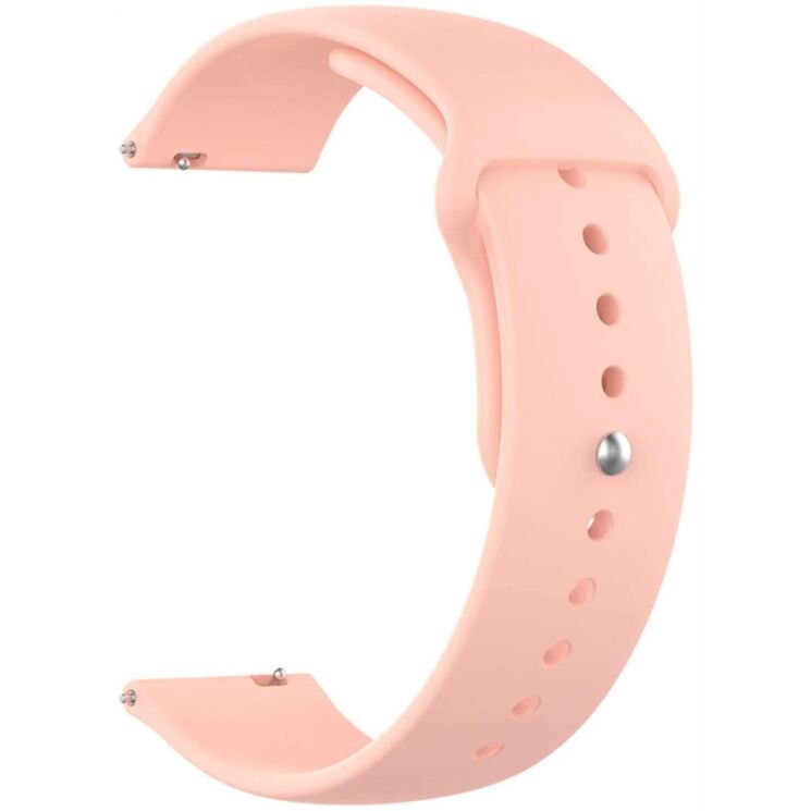 Ремешок ArmorStandart Silicone Watch Strap для часов с шириной крепления 20мм - Pink Sand: фото 1 из 2