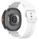 Ремінець ArmorStandart Soft Silicone (S/M) для Samsung Galaxy Watch 8 (40/44mm) / 8 Classic - White (384176W). Фото 2 з 6