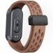Ремешок Deexe Astra Strap для Xiaomi Mi Smart Band 8 / 9 - Brown (326048Z). Фото 1 из 9