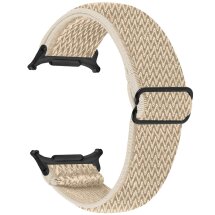 Ремешок Deexe Braided Strap для Samsung Galaxy Watch 8 (40/44mm) / 8 Classic / Ultra (2025) - Apricot: фото 1 из 6