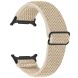 Ремешок Deexe Braided Strap для Samsung Galaxy Watch 8 (40/44mm) / 8 Classic / Ultra (2025) - Apricot (384003A). Фото 1 из 6