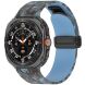 Ремешок Deexe Camouflage Pattern для Samsung Galaxy Watch Ultra (47mm) - Cyan (358030C). Фото 4 из 6