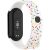 Ремешок Deexe Confetti для Xiaomi Mi Smart Band 8 - White: фото 1 из 5