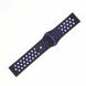 Ремінець Deexe Dot Color для Samsung Watch Active / Active 2 40mm / Active 2 44mm - Black / Purple (223104J). Фото 3 з 5
