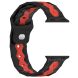 Ремінець Deexe Flex Series для Apple Watch 46 / 45 / 44 / SE 44 / 42 (Series 1-3) / Ultra / Ultra 2 / Ultra 3 - Black / Red (251892BR). Фото 3 з 6