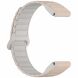 Ремешок Deexe Flexible Fit для часов Garmin c креплением Quick Fit 26mm - Milk Tea / Rock White (369100EW). Фото 4 из 8