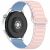 Ремінець Deexe Flexible Fit для годинників з шириною кріплення 20 мм - Pink / Blue: фото 1 з 9