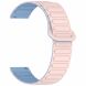 Ремешок Deexe Flexible Fit для часов с шириной крепления 20 мм - Pink / Blue (895450PL). Фото 3 из 9